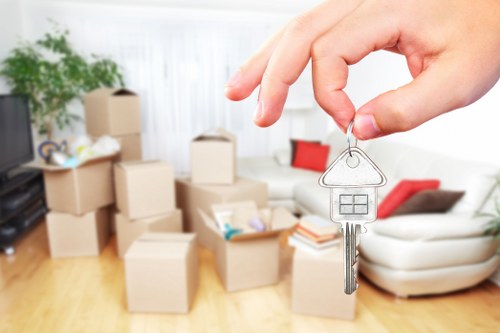 Office removals team planning a Shoreditch business relocation