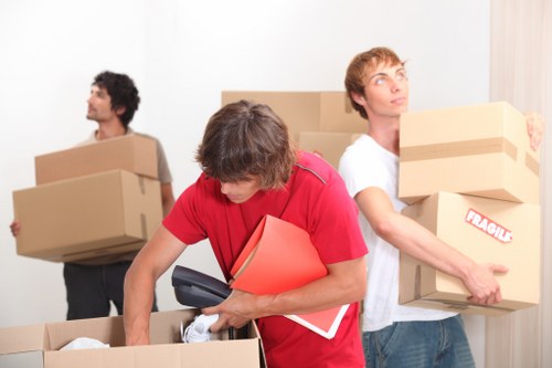 Protected and professional moving process in Shoreditch