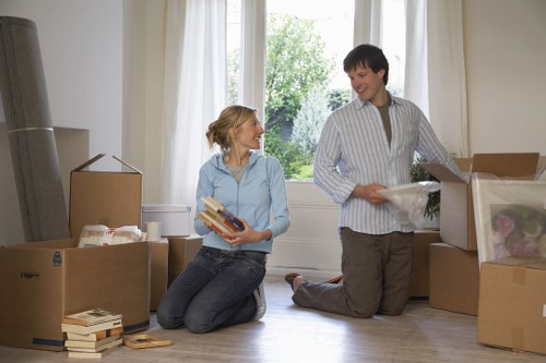 Careful packing and furniture protection for a Shoreditch relocation