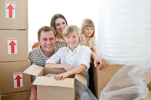 East London moving team handling furniture in Shoreditch
